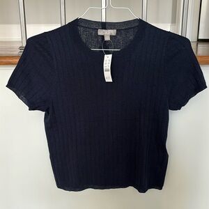 J Crew silk and cashmere top. New with tags.